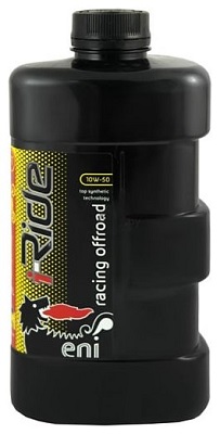 4-тактное моторное масло для мототехники ENI i-Ride Racing Offroad 10W-50 (1л) синтетическое. 4-тактное моторное масло для мототехники ENI i-Ride Racing Offroad 10W-50 (1л) синтетическое.