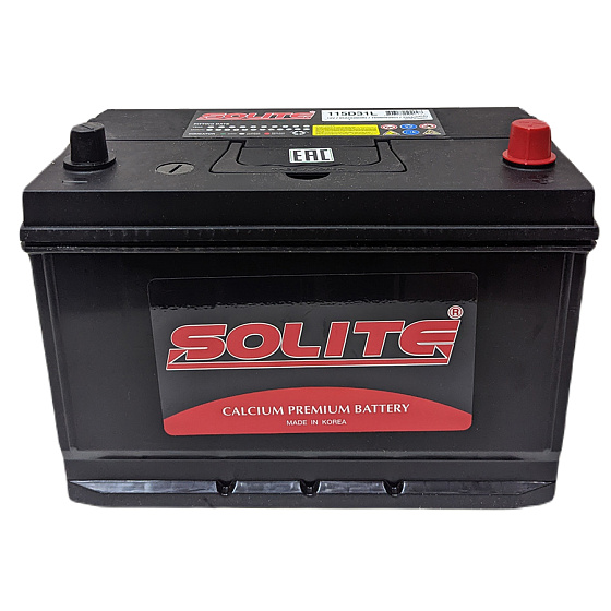 Аккумулятор SOLITE Asia 95 Ач о.п. R+ (115D31L)