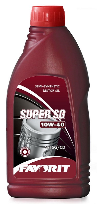 Моторное масло FAVORIT SUPER SG 10W-40 API SG/CD 0.9л.