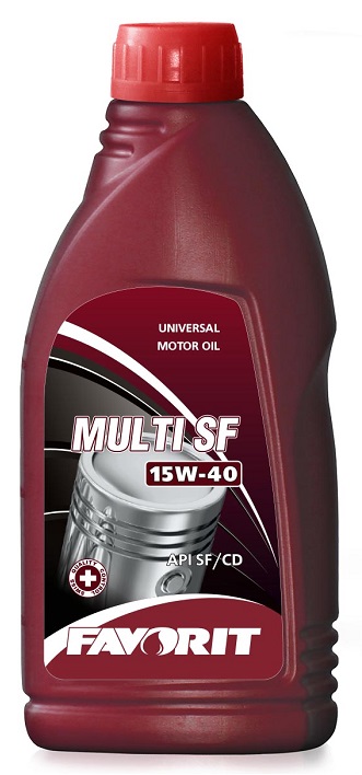 Моторное масло FAVORIT Multi SF 15W-40 API SF/CD 1л.
