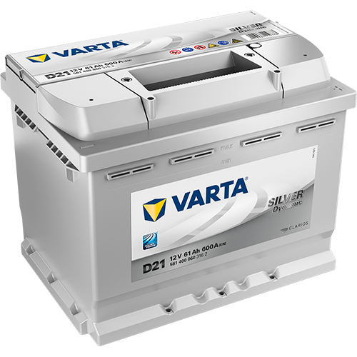 Аккумулятор VARTA Silver Dynamic 61А/h, R(+), 600A, (561400060)