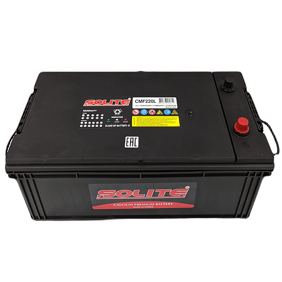 Аккумулятор SOLITE 220 Ач п.п. L+ (CMF220L)
