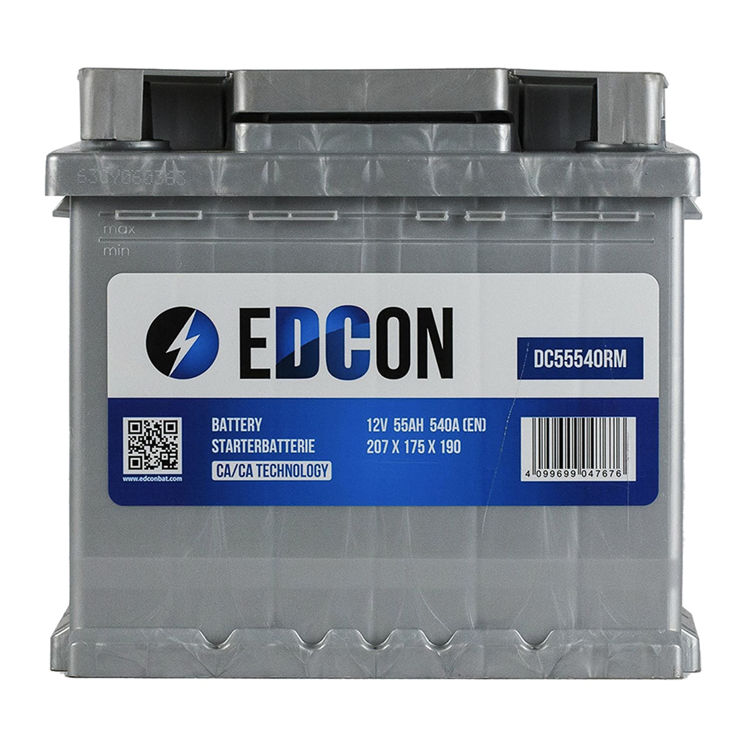 Аккумулятор Edcon 55Ah 540A (R)