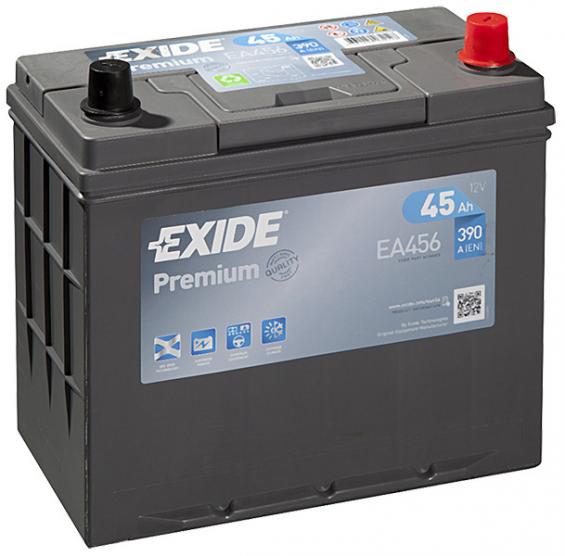 Аккумулятор EXIDE Premium 45Ah, 390A, 238/127/225, R+
