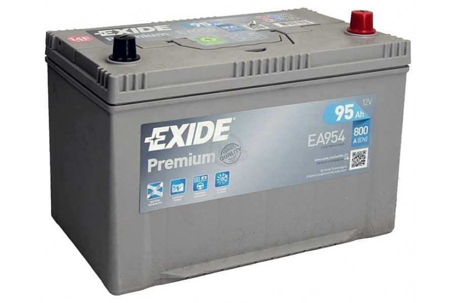 Аккумулятор Exide Premium 95Ah, 800A, R+