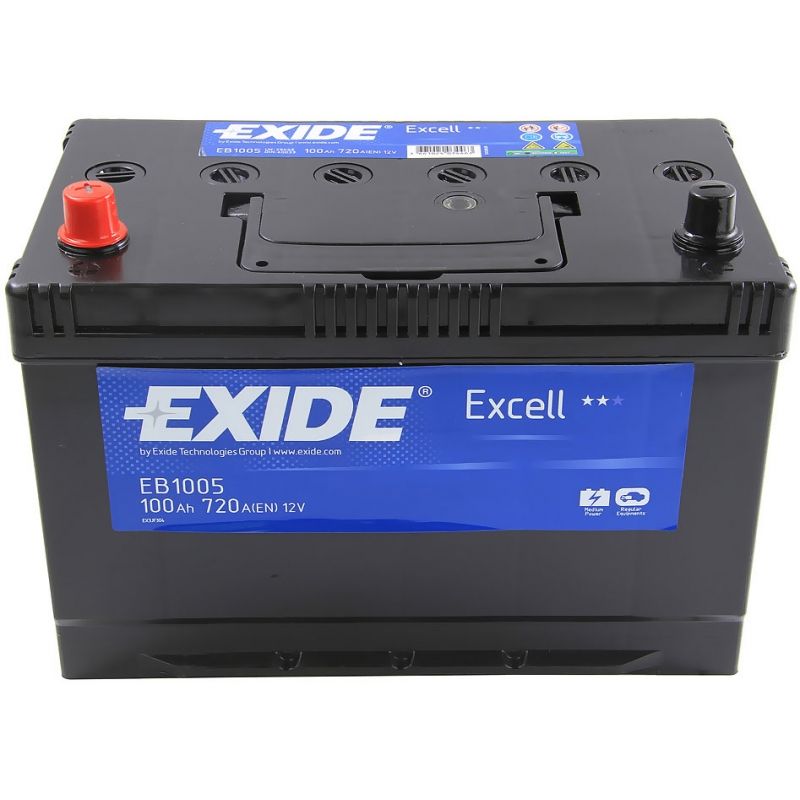 Аккумулятор Exide Excell (100 A/h), 720A L+ JIS