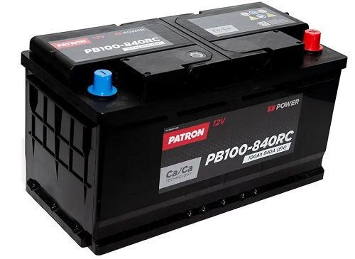 Аккумулятор PATRON POWER 12V 100AH 840A (R+)