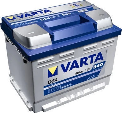 Аккумулятор VARTA Blue Dynamic 60A/h, R(+), 540A, (560409054)